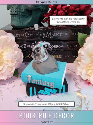 Book Pile Decor - Fantasy