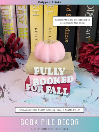 Book Pile Decor - Fully Booked For Fall